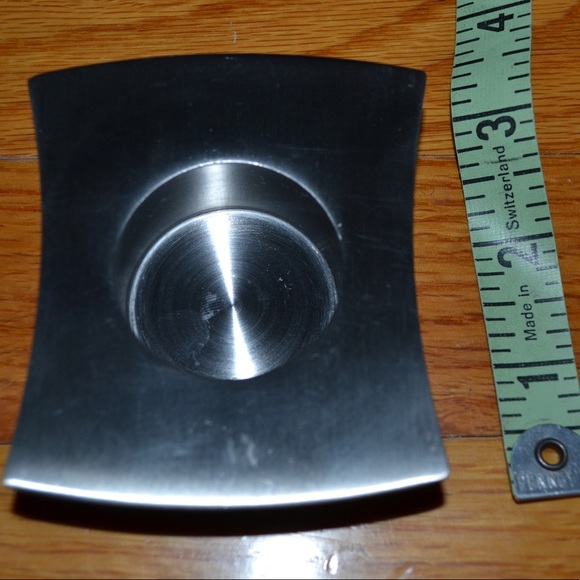 PartyLite set of two stainless steel tea light holders - Picture 8 of 8